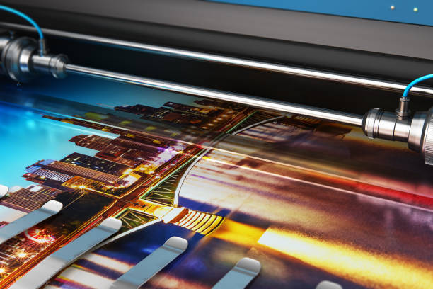 A close-up of a vibrant, high-resolution sidekick display graphic.