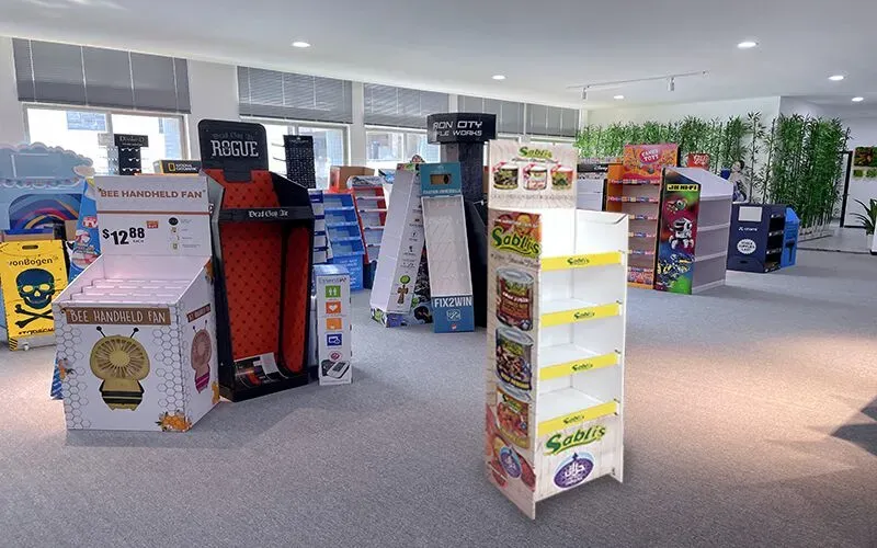 Top Retail Display Companies showcase innovative cardboard displays.