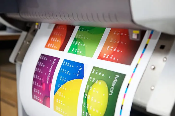 A close-up of an effective display highlighting its color and clear messaging.