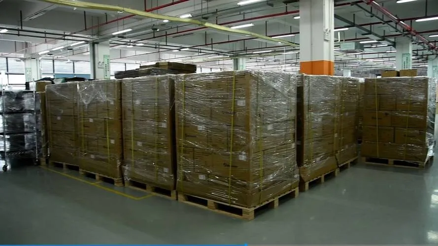 cardboard floor display structure and export packing