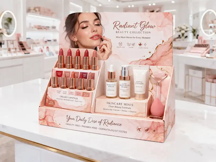 best cardboard display ideas for cosmetics