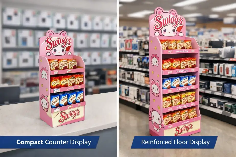 cardboard display pricing comparison