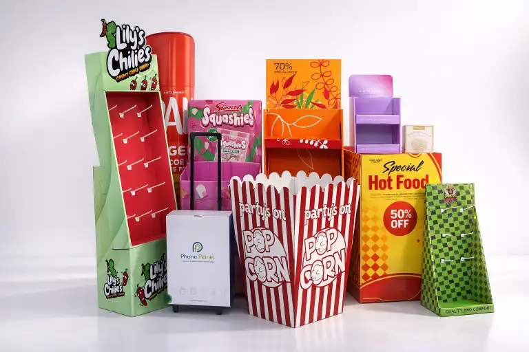 Different types of POP displays